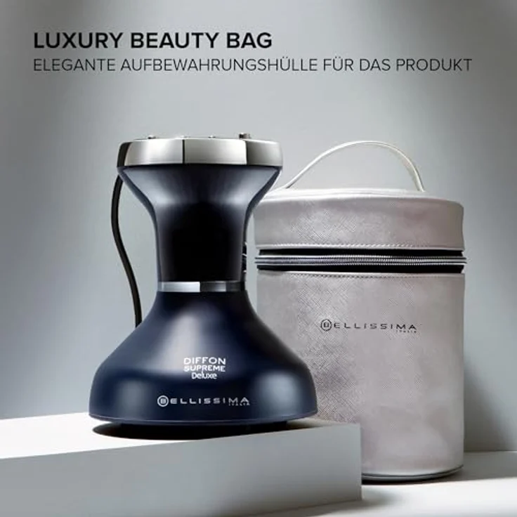 BELLISSIMA Diffon Supreme Deluxe, Heißluftdiffusor für lockiges Haar, Keramik mit Keratin Technologie, XL Diffusor, 3 Temperaturstufen + Ionisator, schonendes Trocknen, Beauty Bag – Bild 5