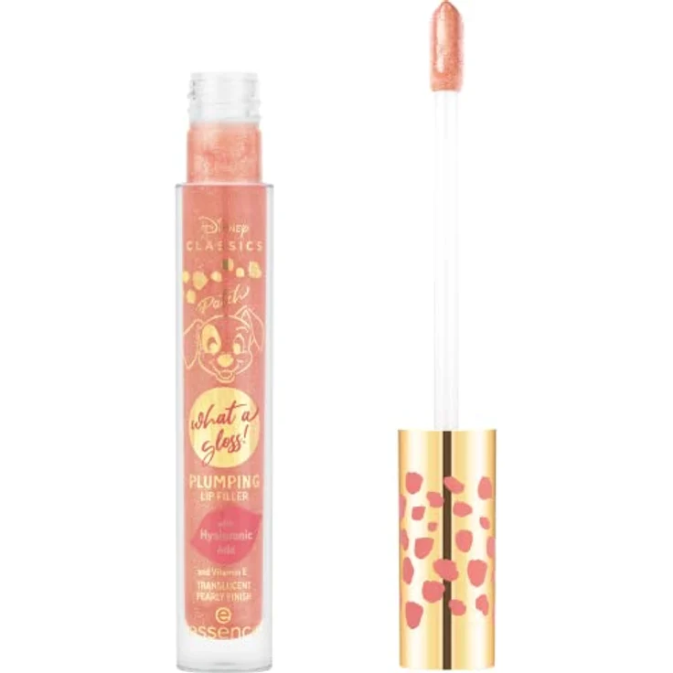 Essence Disney Classics Patch what a gloss! PLUMPING LIP FILLER Lipgloss 4,2 ml Nr. 02 - Adventures – Bild 1