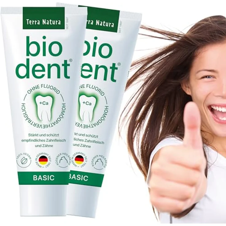 Terra Natura Biodent Stevia Basic 75 ml, für die tägliche Zahnreinigung – Bild 6