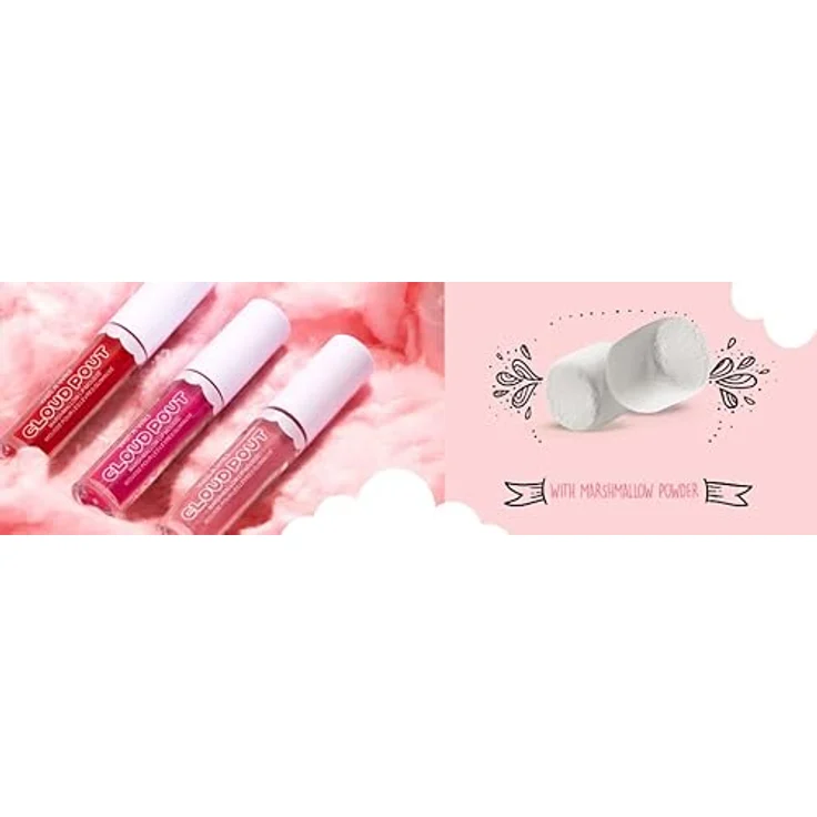 Wet n Wild Cloud Pout Marshmallow Lip Mousse, flüssiger Lippenstift in Pour Some Suga On Me, 3 ml, vegan mit Satin-Effekt – Bild 9