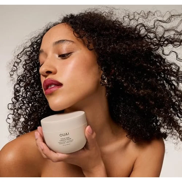 Ouai Thick Hair Treatment Masque, Haarmaske für dickes Haar mit Shea- und Illipe-Butter, 100 ml – Bild 7