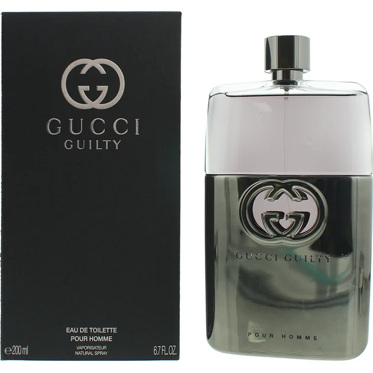 Gucci Guilty Pour Homme Eau de Toilette (EdT) Herrenduft 200 ml
