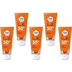 5 x Cien Sun Kids Sonnencreme LSF 50+ UV Schutz Sehr Hoch 100 ml