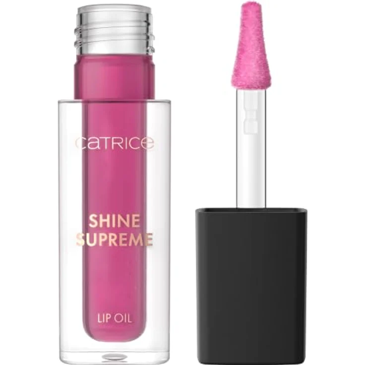 Catrice Shine Supreme Lippenöl, nahrhafter Effekt in Farbton 030 Berry Shot, 4 ml – Bild 2