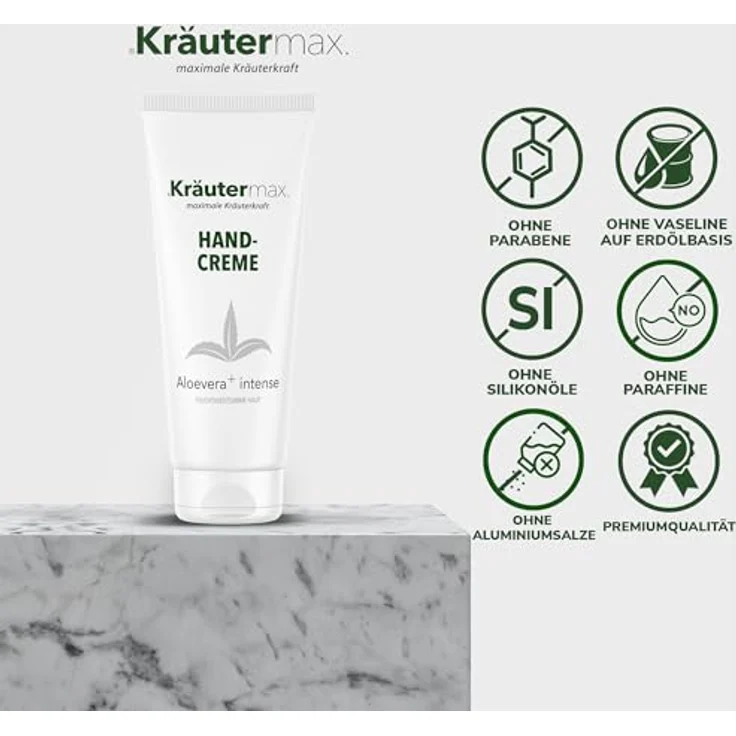 Aloe Vera Handcreme Naturkosmetik Hand und Nagelcreme Hautpflege 1 x 70 ml – Bild 4