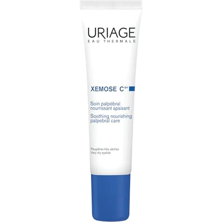 Uriage Creme Xémose Soin Apaisant Contour des Yeux 15 ml mit pflegender Wirkung für alle Hauttypen – Bild 2