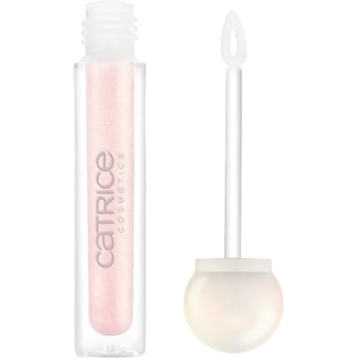 Catrice PEARLFECTION Shimmer Lipgloss, Nr. C01, Transparent, schimmernd, vegan, 3.2ml – Bild 2