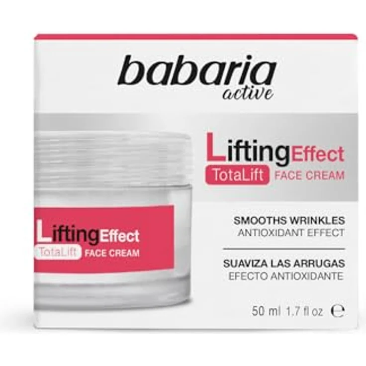 Babaria Botox Effect Gesichtscreme, 50 ml, intensiv feuchtigkeitsspendend und glättend – Bild 1