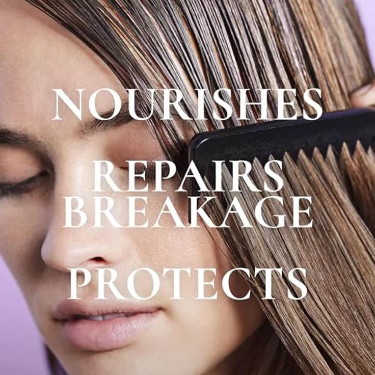 NUXE Hair Prodigieux Le Baume Intensive Repair Hair Mask, 200 ml - Haarmaske mit fermentiertem rosa Kamelienöl, nährt und repariert, schützt vor Haarbruch – Bild 2