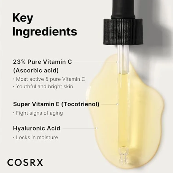 Cosrx Vitamin C 23, intensives Gesichtsserum gegen Pigmentflecken, regenerierend, 20 ml – Bild 2