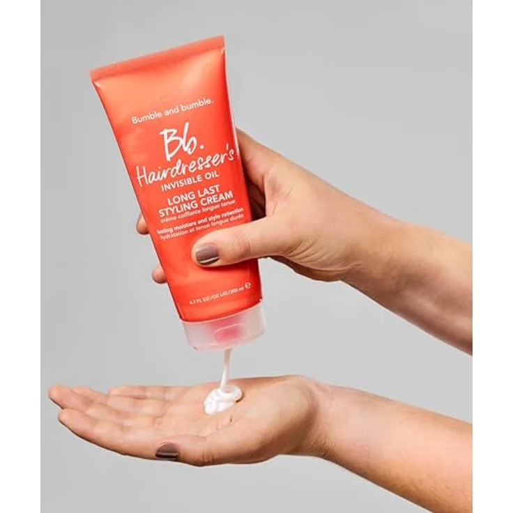 Bumble and bumble HIO Long Last Styling Cream, 200 ml, feuchtigkeitsspendende Stylingcreme mit flexiblem Halt und Frizz-Reduktion – Bild 6