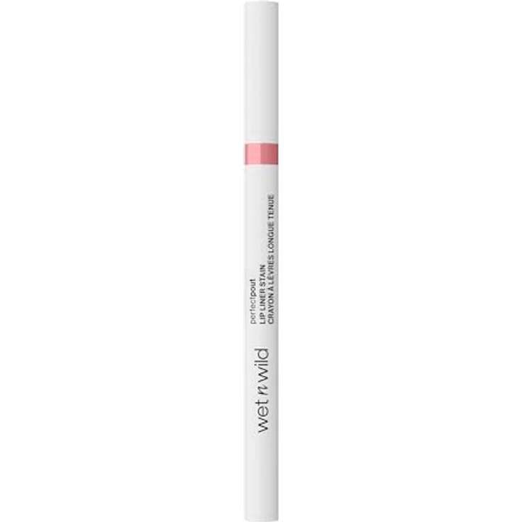 wet n wild Perfect Pout Lip Liner Stain, 0,5 g, langanhaltende, kussfeste Formel in I'M BLUSHING – Bild 7