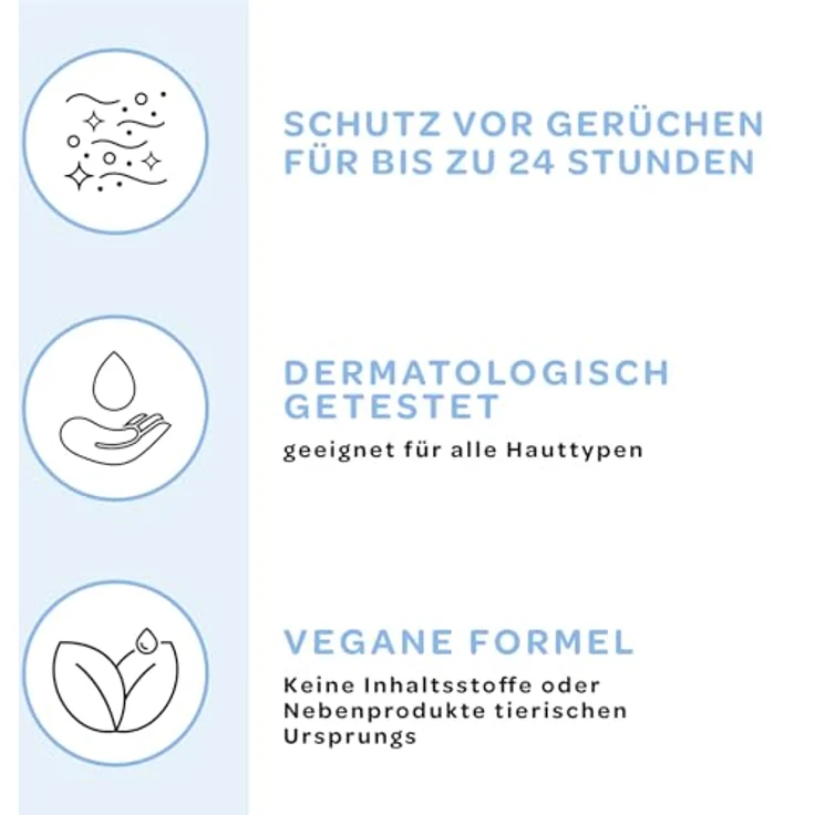 by Amazon Unsichtbarer Antitranspirant-Roll-On, 75 ml, 24 Stunden Geruchsschutz, vegane Rezeptur, fleckenfrei – Bild 3