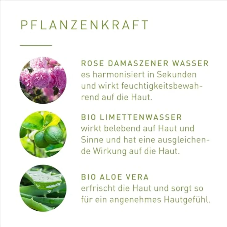 Primavera Hyaluron Serum De-Stressing & Regenerating, 30 ml Gesichtsserum mit Bio-Limette und Damaszener Rose für alle Hauttypen – Bild 5