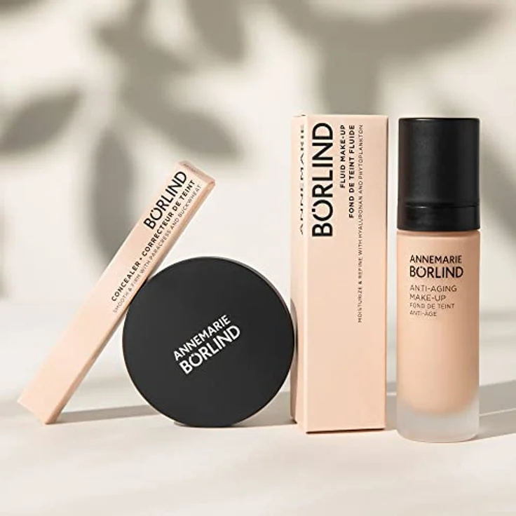 ANNEMARIE BÖRLIND TEINT EFFECTIVE NATURAL BEAUTY Natuwear® Foundation Almond (30 ml) - Kaschiert Unebenheiten, Augenringe, Rötungen und Pigmentflecken, Vegan – Bild 5