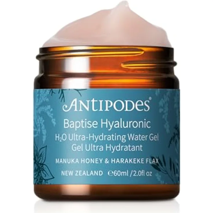 ANTIPODES Baptise Ultra-Hydrating Water Gel, 60ml für sofortige Feuchtigkeitsversorgung und leichte Textur