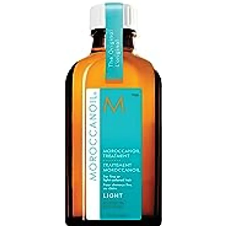Moroccanoil Behandlung Light, Haarbehandlung für feines und helles Haar mit Arganöl und Vitaminen, 100 ml