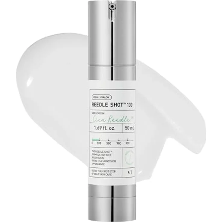 VT Cosmetics Reedle Shot 100, Mikronadel-Serum mit Cica Reedleâ„¢ für strahlende Haut, 50ml – innovative Mikronadel-Technologie – Bild 1