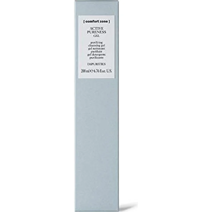 comfort zone ACTIVE PURENESS Cleanser Gel 200 ml, klärendes Reinigungsgel mit 3 % Gluconolacton für sanfte Peeling-Wirkung – Bild 4