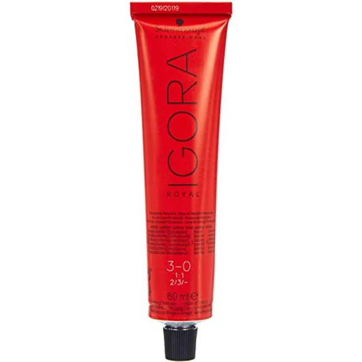 Schwarzkopf Igora Royal Farben 3/0 dunkelbraun 60 ml – Bild 3