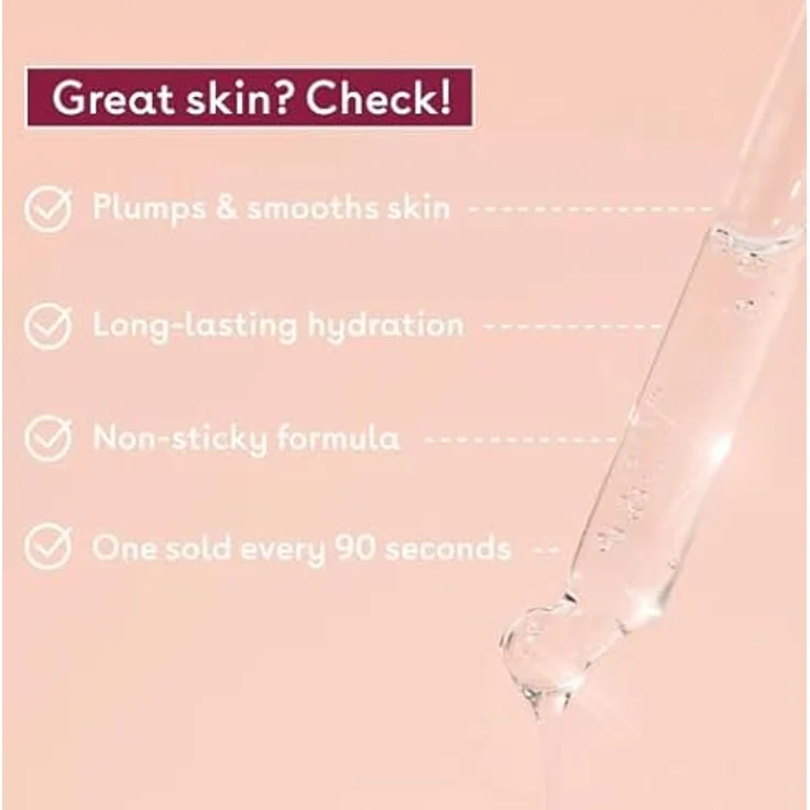 Q+A Hyaluronic Acid Feuchtigkeitsspendendes Serum mit Hyaluronsäure 30 ml – Bild 6