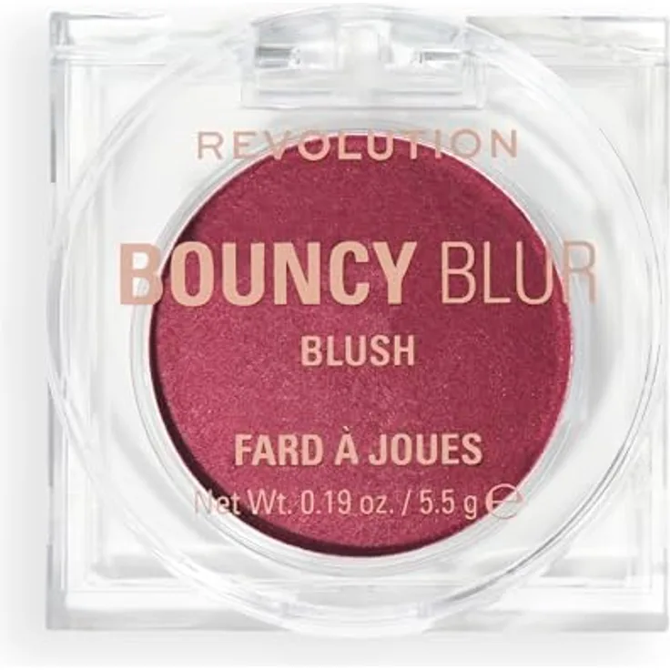 Revolution Bouncy Blur Blush, Rouge mit federleichter Textur, 5,5 g