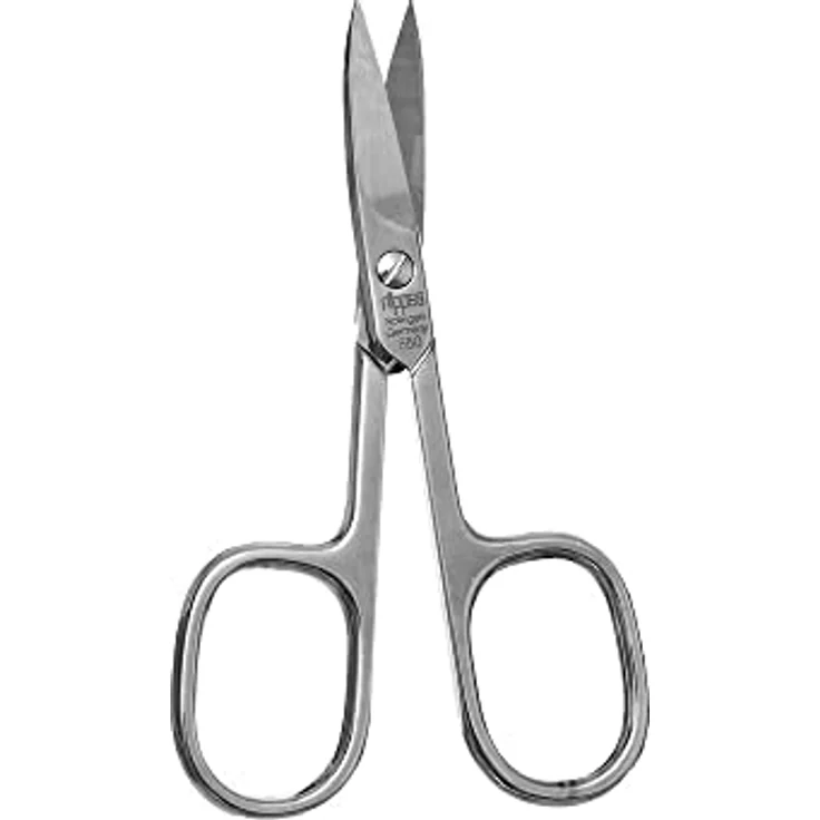 nippes Solingen professionelle Nagelschere | Schere aus gehärtetem Stahl | 9 cm | Maniküre-Spitze und Schließhalm | Ergänzung für jedes Pediküre-, Maniküre-Set | Qualität aus Solingen – Bild 2