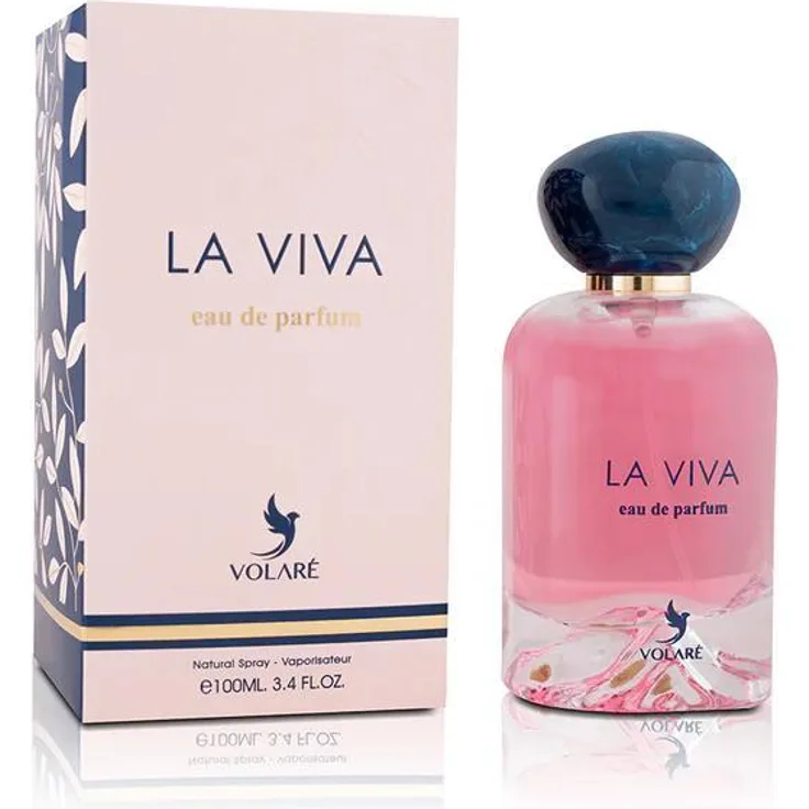 Volare La Viva Eau de Parfum 100 ml Damen, eleganter blumiger Duft mit frischen und warmen Noten