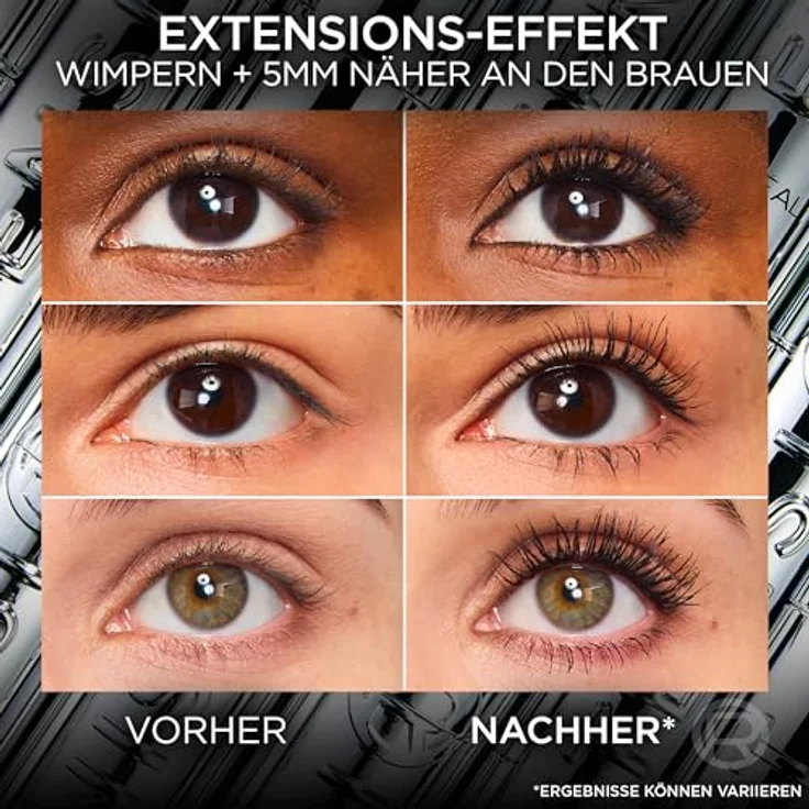 L’Oréal Paris Telescopic Extensionist, verlängernde Wimperntusche für mehr Volumen und lange Wimpern, wasserfest, 9.9 ml – Bild 5