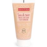 Vegan Make Up - Vegane ZAO Refill Silk Foundation Bio 30 ml – Schminke mit Sheabutter, Mandelöl & Jojobaöl - Nachfüller Nr. 814 Pink Beige