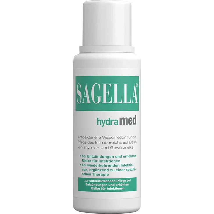 SAGELLA Sagella hydramed Intimwaschlotion, 100 ml Lotion für tägliche Pflege und Schutz des Intimbereichs bei erhöhtem Infektionsrisiko