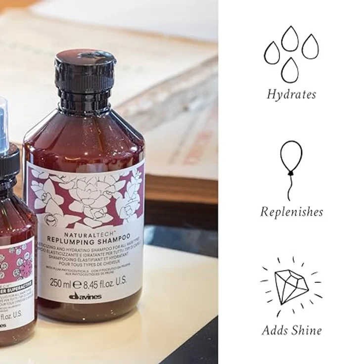 Davines Replumping Shampoo 250 ml – Bild 3