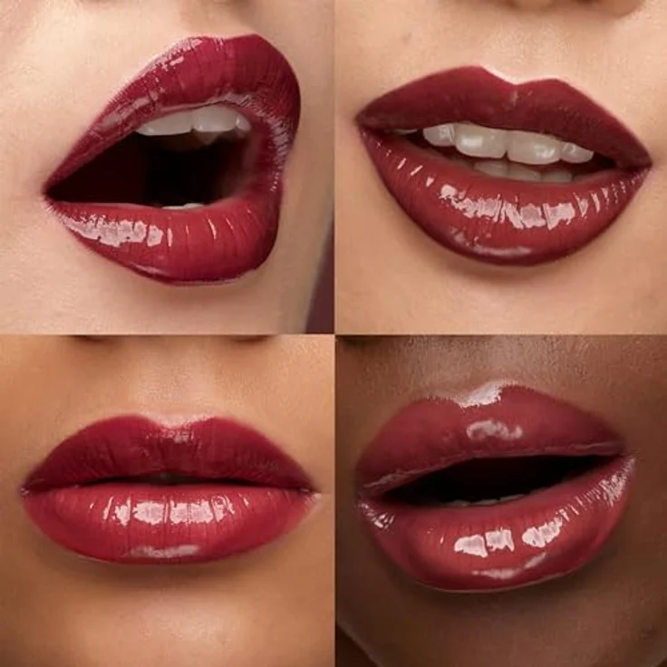 KIKO Milano Unlimited Double Touch, langanhaltender flüssiger Lippenstift mit Glanz, Farbton 104 Sangria, 6 ml – Bild 4