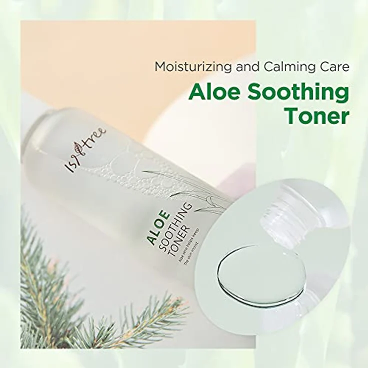 IsNtree Aloe Soothing Toner 200ml, Beruhigendes Gesichtswasser mit ASTRINGENT SUBSTANZ – Bild 2