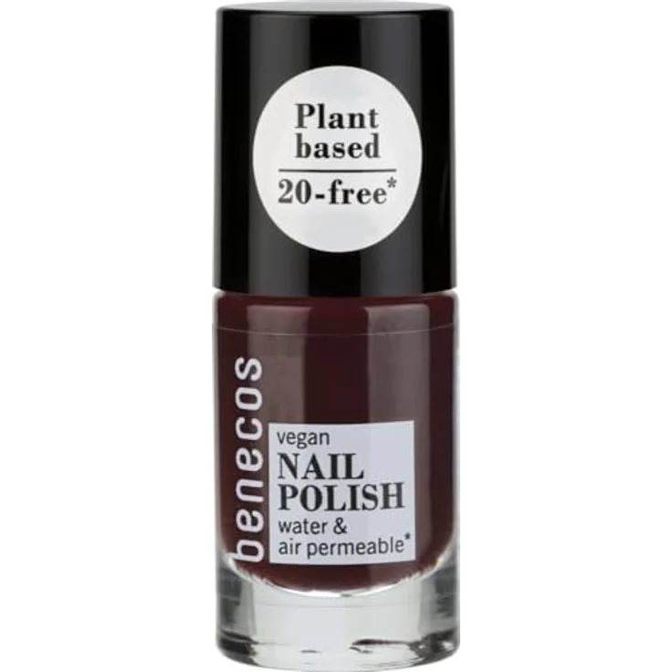 benecos Nail Polish vamp, Nagellack mit 60 ml Packungsinhalt