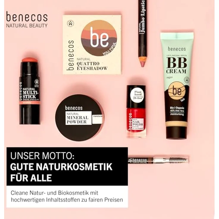 Benecos Natural Lipgloss Rosé – Bild 7