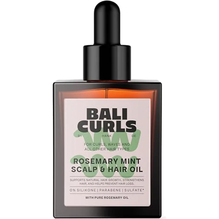 Bali Care Haaröl Rosemary Scalp & Hair Oil, 30ml – Nährstoffreiche Pflege für dünner werdendes Haar mit Rosmarin und Aloe-Extrakten