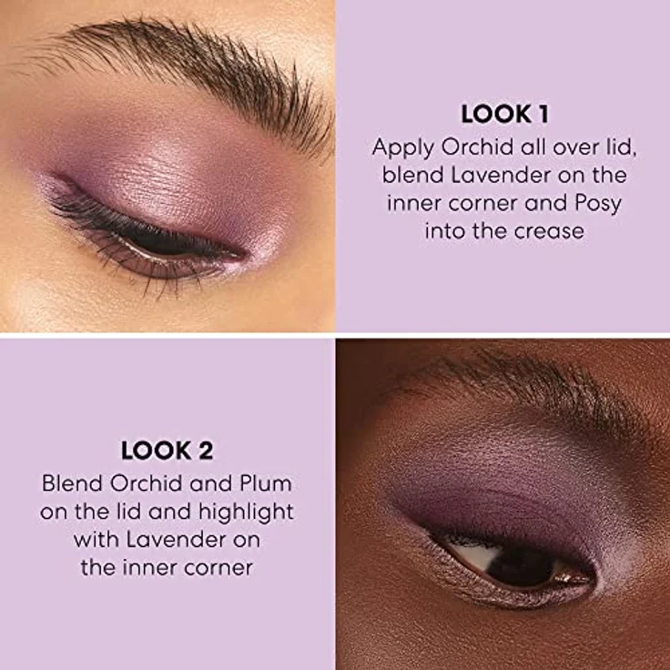 bareMinerals Mineralist Eyeshadow Palette, Lidschatten Palette mit 6 mineralischen Tönen für Damen, 7,8 g - inspirierte Farben wie Rosenholz und Violett – Bild 5