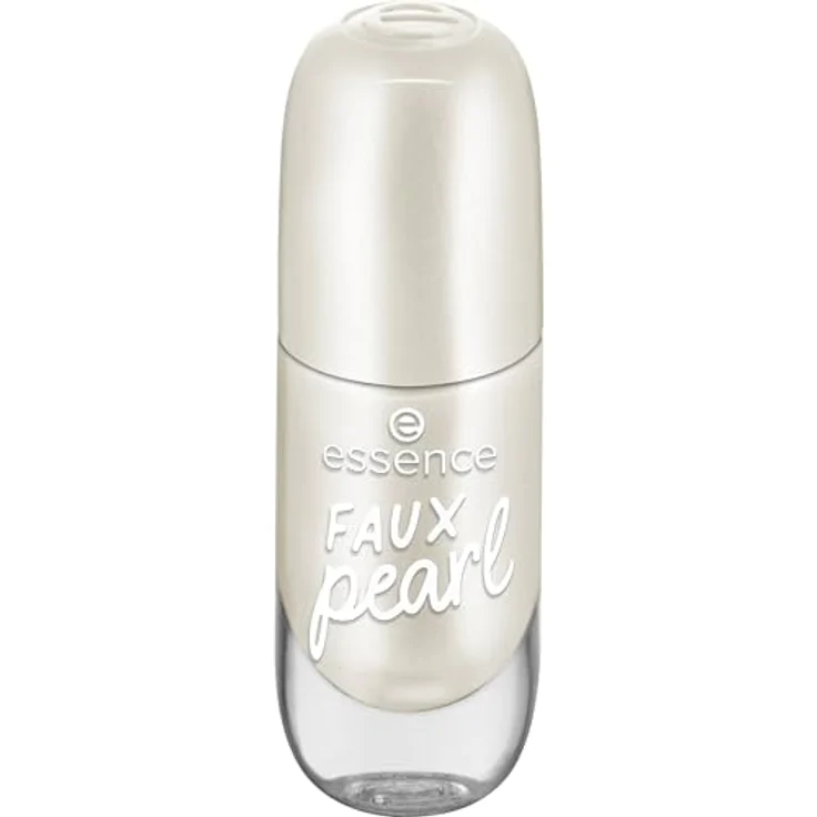 essence cosmetics gel nail colour, Nagellack Nr. 71, Weiss, langanhaltend, Expressergebnis, schnelltrocknend, glänzend, vegan, 1er Pack (8ml) – Bild 2