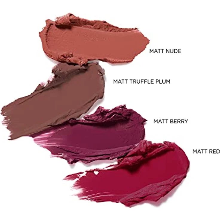 ANNEMARIE BÖRLIND LIPPEN EFFECTIVE NATURAL BEAUTY Lipstick Matt Truffle Plum (4 ml) - Intensive Farben mit Matt-Effekt, Hyaluron Spendet Feuchtigkeit & Glättet, Vegan – Bild 4