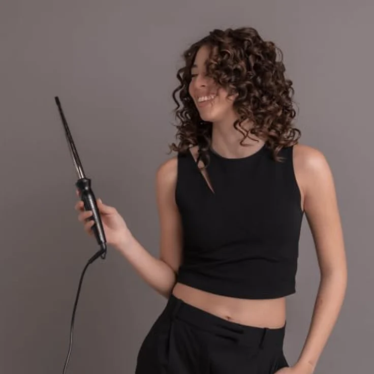 GAMA GA.MA Arricciaca, Lockenstab mit 20 mm Keramikbeschichtung, 5 Temperatureinstellungen bis 220 °C, Ionen-Technologie, 3 m Kabel – Bild 4