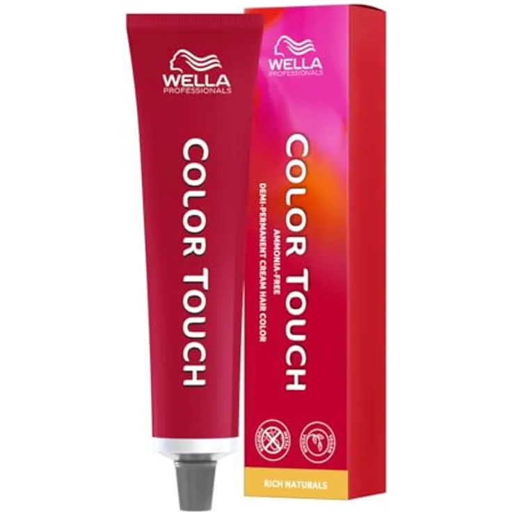 Wella Professionals Color Touch Rich Naturals 5/1, demi-permanente Haartönung in hellbraun asch, 60 ml, vegan, ammoniakfrei, bis zu 70 % Grauabdeckung