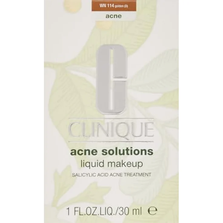 CLINIQUE Anti-Blemish Solutions Liquid Makeup - WN 114 Golden (30 ml) - Foundation – Bild 2