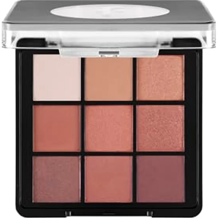 flormar Eyeshadow Palette Lidschattenpalette Farbton 003 Sunset, 9 g, intensiv pigmentierte Farben, schimmernd-matte Effekte, leicht verwischbar – Bild 1