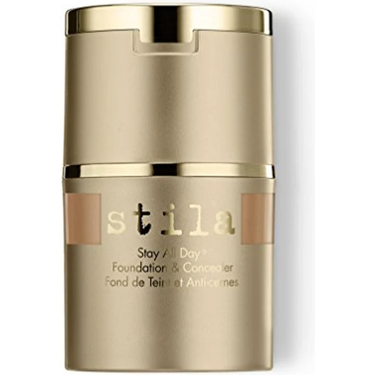 Stila Stay All Day Foundation & Concealer, 30 ml, hochauflösende matte Grundierung, beige 4 – Bild 5