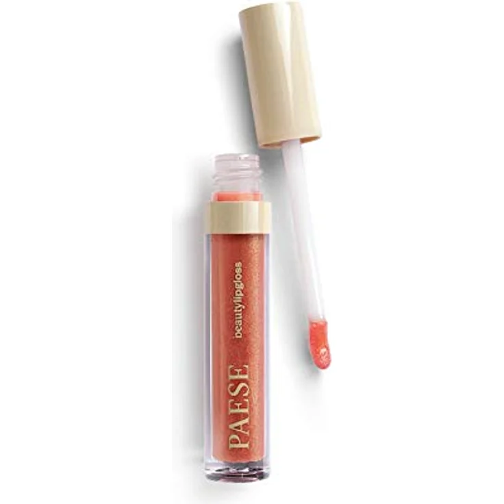 Paese Beauty Lipgloss mit Meadowfoam Seed Oil, hydratisierendes Lipgloss in Farbton 05 Glazed, 3,4 ml – Bild 3