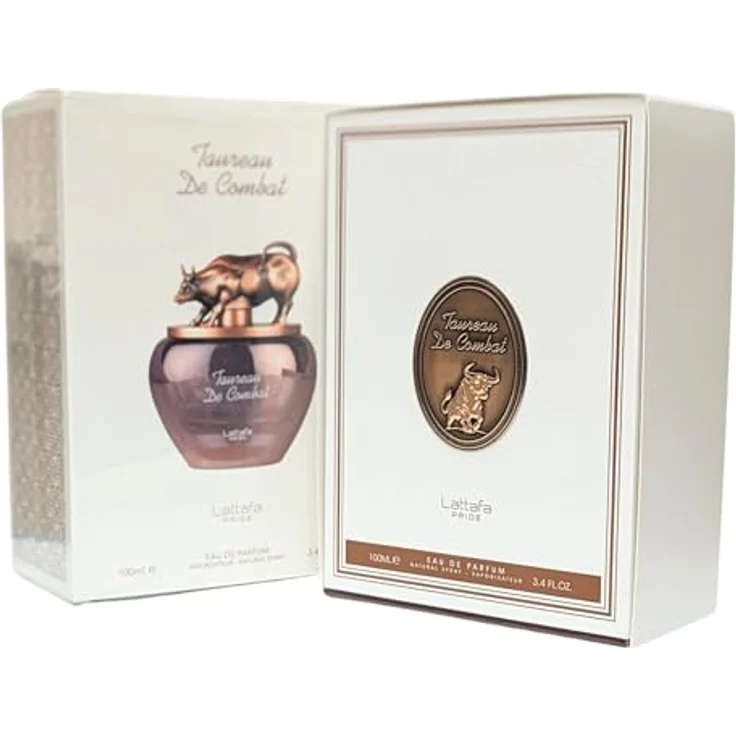 Lattafa Taureau de Combat Eau de Parfum, Bronze Metallic, Luxuriöse Herrenduft mit Stier-Skulptur, 100 ml – Bild 5