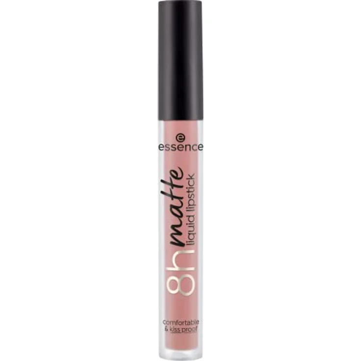 essence 8h matte liquid lipstick, Nr. 03, Nude, langanhaltend, mattierend, schnelltrocknend, matt, vegan, wasserfest, ölfrei, ohne Alkohol, 1er Pack (2.5ml) – Bild 2