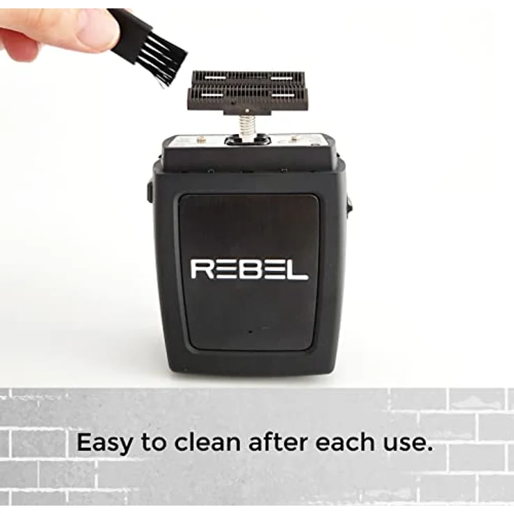 Stylecraft Shaver Rebel, Haarschneider mit Gold-Titan-Folien und 11.000 U/min. in Elegantes Schwarz – Bild 10