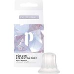 pony puffin CRYSTAL | Für den perfekten Zopf voller Volumen & Halt - Made in Germany | Latexfrei & vegan | Hebt Deinen Zopf auf das nächste Level | Transparent für alle Haarfarben